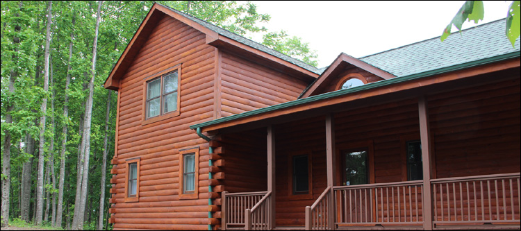 Log Home Staining in Rose Hill,  North Carolina