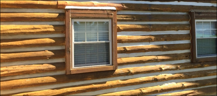 Log Home Whole Log Replacement  Albertson,  North Carolina